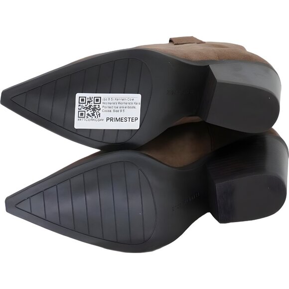 Kenneth Cole Kara Pointed Toe Ankle Boots Cocoa - Women's US 9.5 - Picture 6 of 6